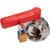 Dispositif de cadenassage pour poign&eacute;e de tirage, Type Papillon - Brady 170220