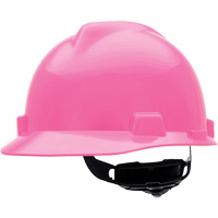 Casque de s&eacute;curit&eacute; &agrave; fentes V-Gard, R&eacute;pond aux normes CSA type 1, Suspension Rochet, Non ventil&eacute; - MSA 10155230