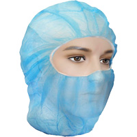 Cagoules de protection Care, Polypropyl&egrave;ne, Bleu - Ronco 1885