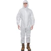 Premium Hooded Coveralls, X-Large, White, Microporous - Zenith Safety Products 