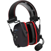 Wireless Hearing Protector Earmuffs with Bluetooth&reg; Audio, Headband Style, 25 dB - PIP Global Safety RWS-53016