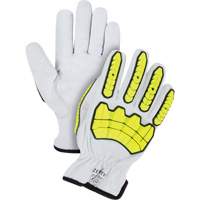 Gants r&eacute;sistants aux coupures et aux chocs, 3T-Grand, Paume en Ch&egrave;vre, Poignet Conducteur - Produits de sécurité Zenith 