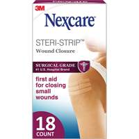 Steri-Strip de Nexcare, Pansement, Classe 1 - 3M H1547-18-CA