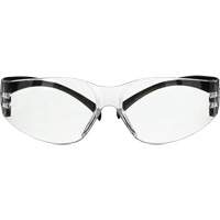 SecureFit 100 Series Protective Eyewear, Clear Lens, Anti-Scratch, ANSI Z87+/Meets/Exceeds CSA Z94.3 - 3M SF101AS-BLK