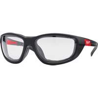 Lunettes de s&eacute;curit&eacute; performantes avec joints, Lentille Transparent, Antibu&eacute;e/Anti-&eacute;gratignures, ANSI Z87+/R&eacute;pond ou surpasse la norme CSA Z94.3 - Milwaukee 48-73-2041