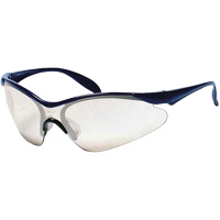 Miranda Safety Glasses, Blue Mirror Lens, Anti-Scratch, Meets/Exceeds CSA Z94.3 - Dentec 12E93784