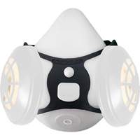 Ensemble de respirateur &agrave; demi-masque Comfort-Air 400Nx sans soupape d'expiration, &eacute;lastom&egrave;re/Caoutchouc, Petit/Moyen - Dentec 15R400NXMDSMNF