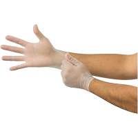 MicroFlex&reg; Disposable Gloves, Small, Vinyl, 2.8-mil, Powder-Free, Clear - Microflex V281