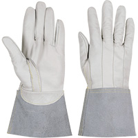 852 Ranpro&reg; FR White Stags TIG Gloves, Full Grain Calfskin, Size X-Large - Ranpro Inc. V5241620-XL