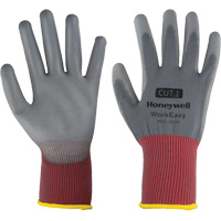 WorkEasy Cut Protective Gloves, 9/Large, 13 Gauge, Polyurethane Coated, EN 388 Level 1 - PIP Global Safety WE21-3113G-9/L