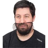 Filets &agrave; barbe, Nylon, Brun - Produits de sécurité Zenith 