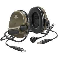 Peltor ComTac VI NIB Dual Lead Headset, Neckband Style, 22 dB - 3M MT20H682BB-19N GN