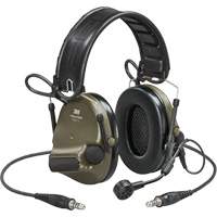 Peltor ComTac VI NIB Dual Lead Headset with Arc, Headband Style, 23 dB - 3M MT20H682FB-19N GN