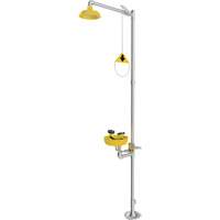 Combination Emergency Shower & Eyewash Station, Pedestal - Encon 01050260