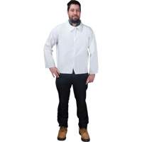 Chemise jetable, Microporeux, Petit, Blanc - Produits de sécurité Zenith 