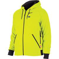 Chandail &agrave; capuchon chauffant M12 haute visibilit&eacute;, Hommes, T-Grand, Polyester - Milwaukee 306HV-20XL
