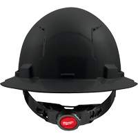 Full Brim Hardhat, Meets CSA Type 1, Ratchet Suspension, Vented - Milwaukee 48-73-1211