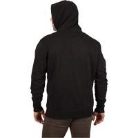 Chandail &agrave; capuchon lourd, Hommes, Petit, Noir - Milwaukee 350B-S