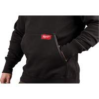 Chandail &agrave; capuchon lourd, Hommes, Petit, Noir - Milwaukee 350B-S
