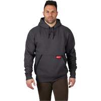 Chandail &agrave; capuchon lourd, Hommes, Petit, Gris - Milwaukee 350G-S