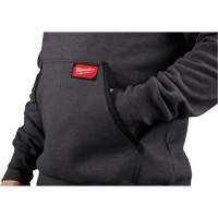 Chandail &agrave; capuchon lourd, Hommes, Petit, Gris - Milwaukee 350G-S