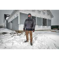 Hydrobreak Rainshell Jacket, Men's, Small, Grey - Milwaukee 310G-S