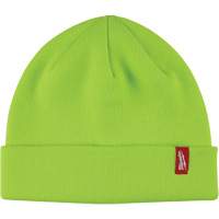 High-Visbility Cuffed Beanie, One Size, Green - Milwaukee 503HV
