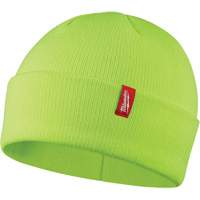 High-Visbility Cuffed Beanie, One Size, Green - Milwaukee 503HV