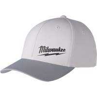 Workskin Fitted Hat, Grey, Poly-Cotton - Milwaukee 507G-SM