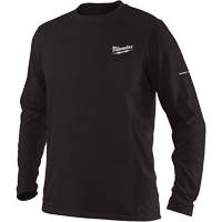 T-shirt &agrave; manches longues Workskin, Hommes, Petit, Noir - Milwaukee 415B-S