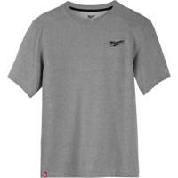 T-shirt de travail hybride, Hommes, Petit, Gris - Milwaukee 603G-S