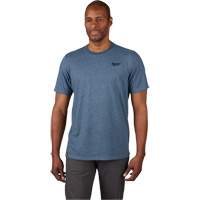 T-shirt de travail hybride, Hommes, Petit, Bleu - Milwaukee 603BL-S