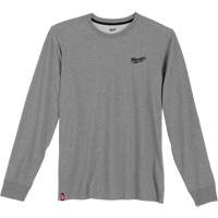 T-shirt de travail hybride, Hommes, Petit, Gris - Milwaukee 604G-S