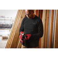T-shirt de travail hybride, Hommes, Petit, Noir - Milwaukee 604B-S