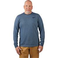 T-shirt de travail hybride, Hommes, Petit, Bleu - Milwaukee 604BL-S