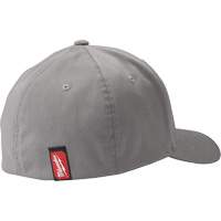 Flexfit&reg; Fitted Hat - Large/X-Large, Grey, Poly-Cotton - Milwaukee 504G-LXL