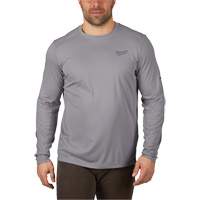 Chandail l&eacute;ger Workskin, Hommes, 3T-Grand, Gris - Milwaukee 415G-3X