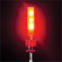Tige de s&eacute;curit&eacute; avec lumi&egrave;re robuste Safety Whip - Driver Industrial Safety SC4-CR