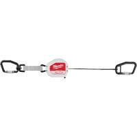 Quick-Connect Tool Lanyard, Retractable, Dual Carabiner - Milwaukee 48-22-8825