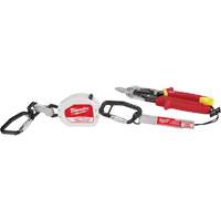 Quick-Connect Tool Lanyard, Retractable, Dual Carabiner - Milwaukee 48-22-8825