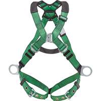 V-Form+ Harness, CSA Certified, Class AP, X-Large, 400 lbs. Cap. - MSA 10206063