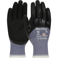 ATG MaxiCut&reg; Oil Cut-Resistant Gloves, Large, 15 Gauge, Nitrile Coated, ASTM ANSI Level A3/EN 388 Level 4/EN 388 Level C - PIP Global Safety GP44505/L
