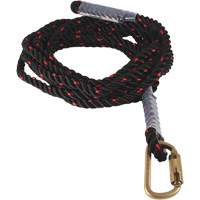 Dynamic Vertical Rope Lifeline with Carabiner - PIP Global Safety FP16EPS/50