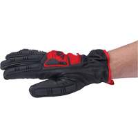 Goatskin Impact Gloves, Medium, Grain Leather Palm - Milwaukee 48-22-8781