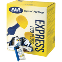 Bouchons d'oreilles rapides de style capsule E-A-R, Sans cordon, Vrac - Sachet coussin, 25 dB NRR, Taille unique - 3M 321-2100