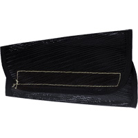 Contender Cut-Resistant Sleeve with Velcro&reg; Closure, Nylon, 7", ASTM ANSI Level A2, Black - Superior Glove Works Ltd. SLNM7V-L