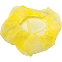 Bonnets bouffants, Polypropyl&egrave;ne, 24", Jaune - Produits de sécurité Zenith 