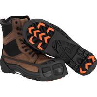Aide &agrave; la traction sans crampons GripPro, Caoutchouc, Traction Rainur&eacute;, Moyen/Petit - Due North V3553570-S/M