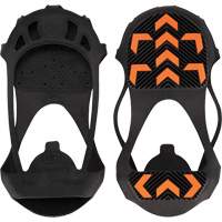 Aide &agrave; la traction sans crampons GripPro, Caoutchouc, Traction Rainur&eacute;, Moyen/Petit - Due North V3553570-S/M