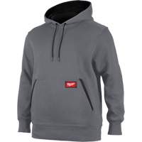 Chandail &agrave; capuchon d&eacute;paisseur moyenne, Hommes, Petit, Gris - Milwaukee 351G-S